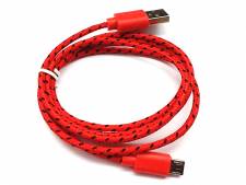 MICRO USB CABLE 2m Κόκκινο χρώμα