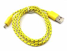 MICRO USB CABLE  2m Κίτρινο χρώμα